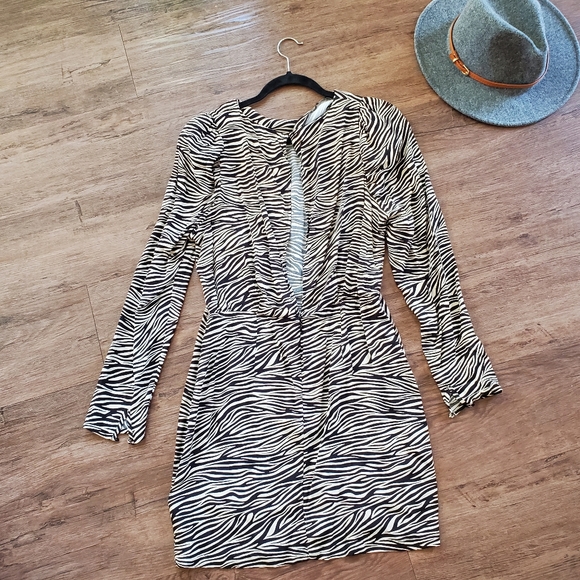 NWT H&M zebra print dress - Picture 5 of 14